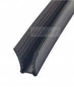 О-112 Black Уплотнитель ПВХ для профиля арт.О-100  L-3000mm