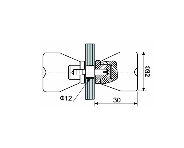O-693 Zn PSS Кноб комплект
