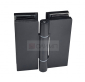О-382 Black Zn Петля стекло-стекло без фиксации  по выгодной цене от компании ОЛИМП, производителя фурнитуры
