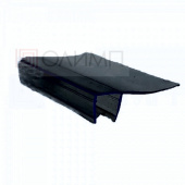 O-214А Black 8mm L=3000mm Профиль уплотнительный хвост 25мм по выгодной цене от компании ОЛИМП, производителя фурнитуры