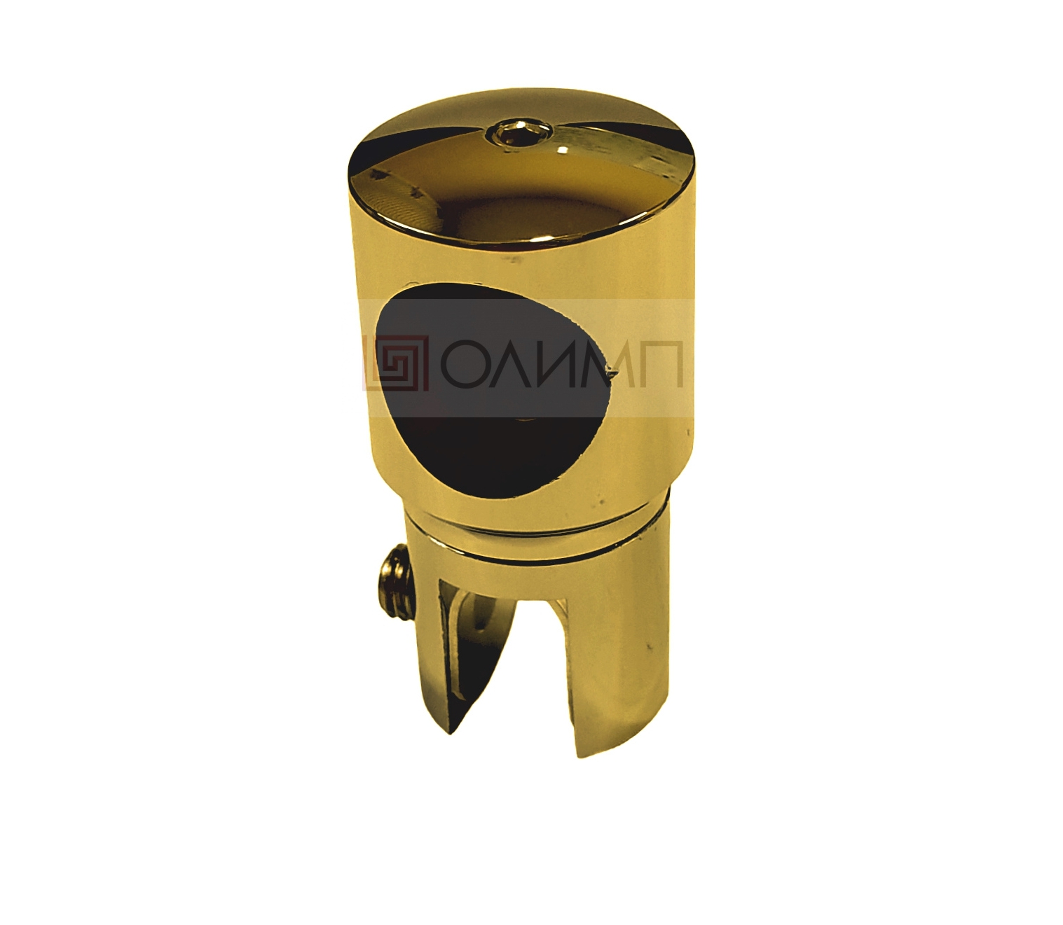 O-914A Gold Zn Держатель стекла торцевой