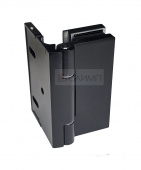 О-381 Black Zn Петля стена - стекло без фиксации  по выгодной цене от компании ОЛИМП, производителя фурнитуры