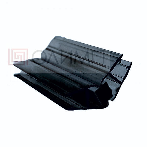 О-208 Black 8 mm L=2200mm Профиль магнитный