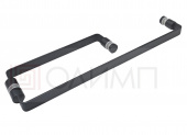 О-626-1П  Black SUS 304 Ручка-полотенцесушитель 25х5х250х450 по выгодной цене от компании ОЛИМП, производителя фурнитуры