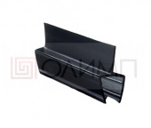 О-205 Black 8 mm L=2200mm Профиль по выгодной цене от компании ОЛИМП, производителя фурнитуры